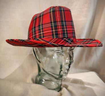 Tartan Cowboy Hat "Royal Stewart"